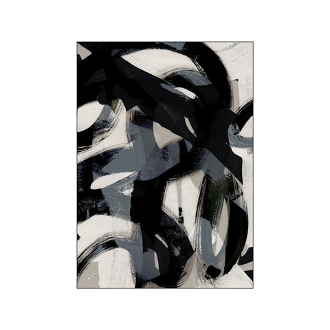 Abstract Brush Strokes 152 — Art print by Mareike Bohmer from Poster & Frame
