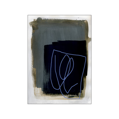 Abstract Brush Strokes 162 — Art print by Mareike Bohmer from Poster & Frame