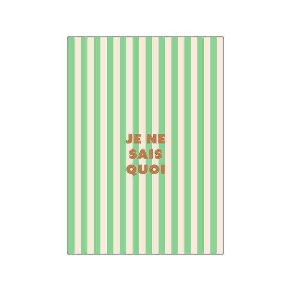 Je Ne Sais Quoi — Art print by Maren Gross from Poster & Frame