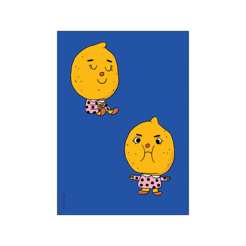 Lemon — Art print by Maria Tran from Poster & Frame