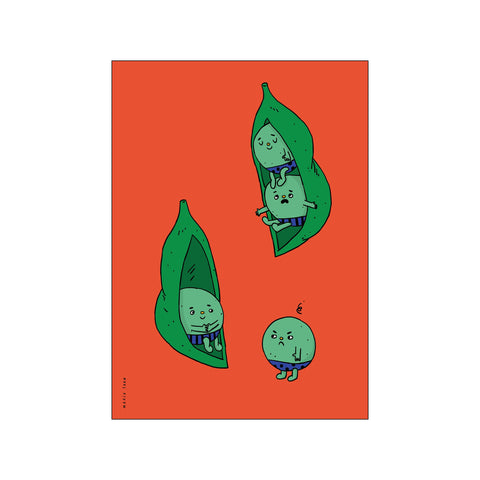 Peas — Art print by Maria Tran from Poster & Frame