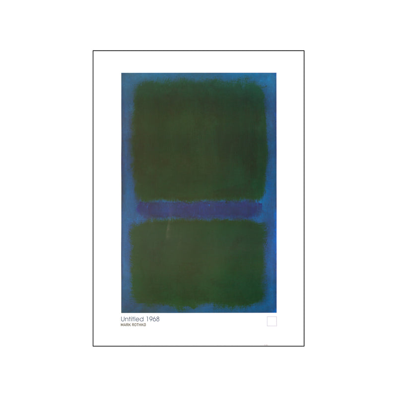 Untitled 1968 — Art print by Mark Rothko from Poster & Frame