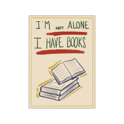 I Have Books — Art print by The Poster Club x Martha Leyva from Poster & Frame