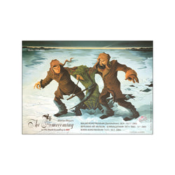 Over the ice — Art print by Martin Bigum from Poster & Frame