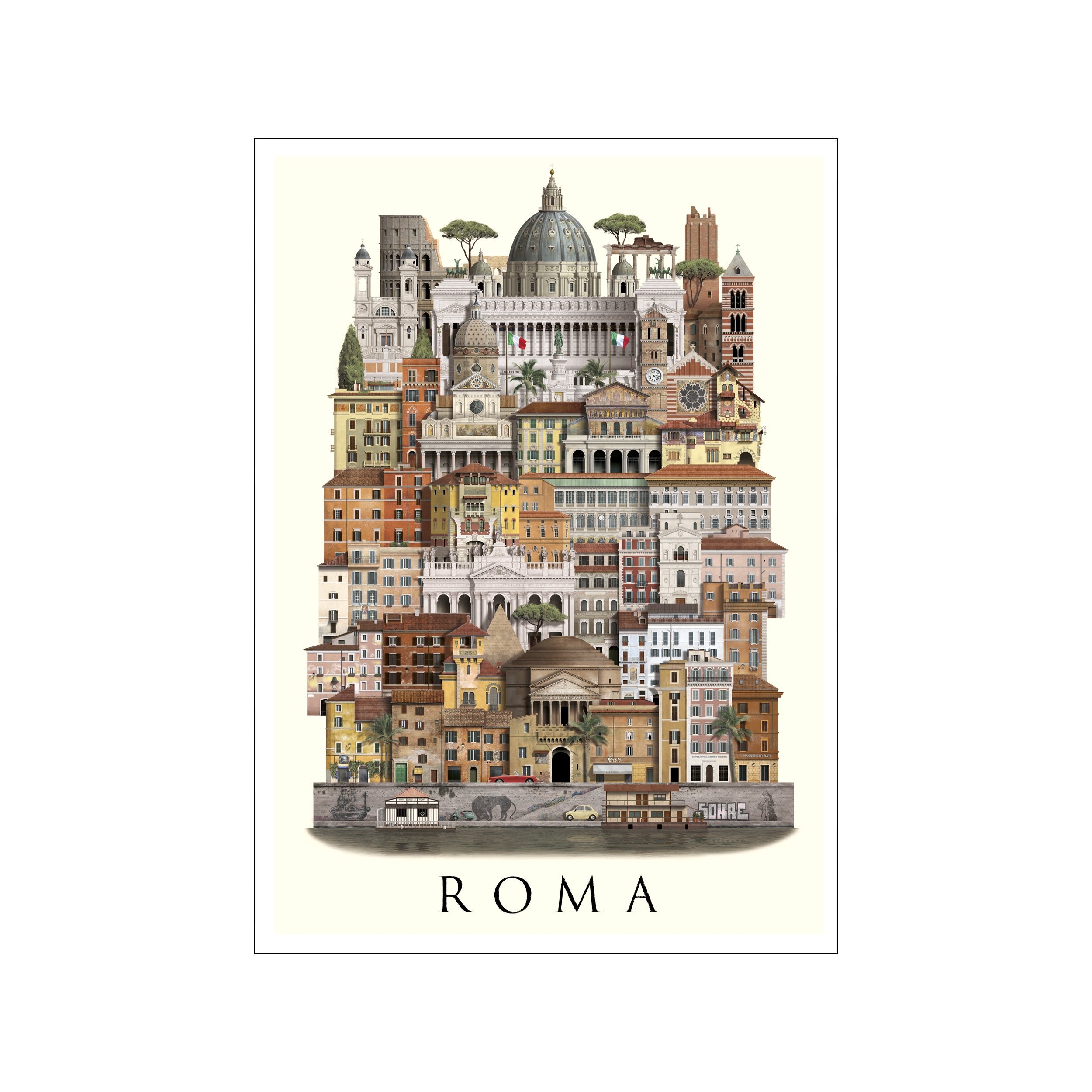 Rom Union Rom – Poster & Frame Art Group