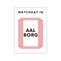 MATCHDAY IN AALBORG — Art print by Olé Olé from Poster & Frame