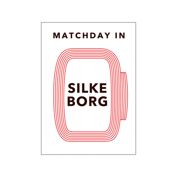 MATCHDAY IN SILKEBORG — Art print by Olé Olé from Poster & Frame
