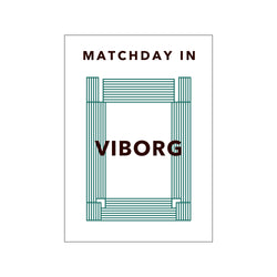 MATCHDAY IN VIBORG — Art print by Olé Olé from Poster & Frame