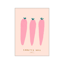 Carotte Rose — Art print by Matías Larraín from Poster & Frame