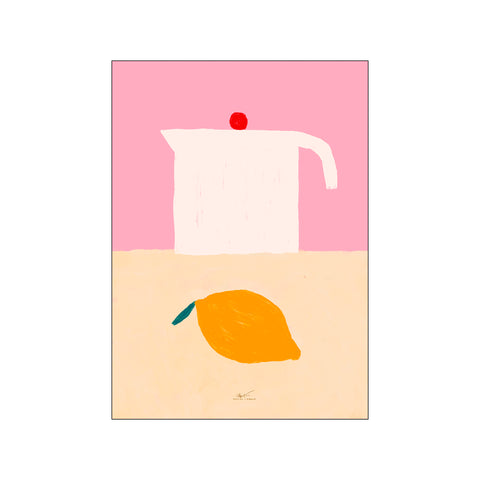 Pichet et Citron — Art print by Matías Larraín from Poster & Frame