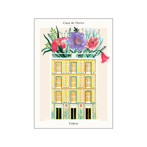 Matos - Casa de flores - Lisboa — Art print by PSTR Studio from Poster & Frame