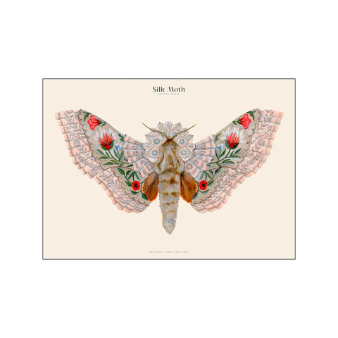 Matos - W. Morris inspired - Silk Moths no. 11