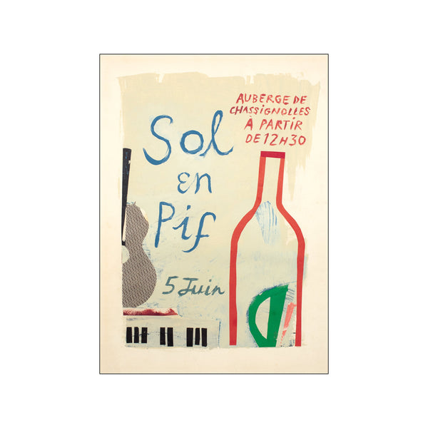 Sol en Pif — Art print by The Poster Club x Max Ososki from Poster & Frame