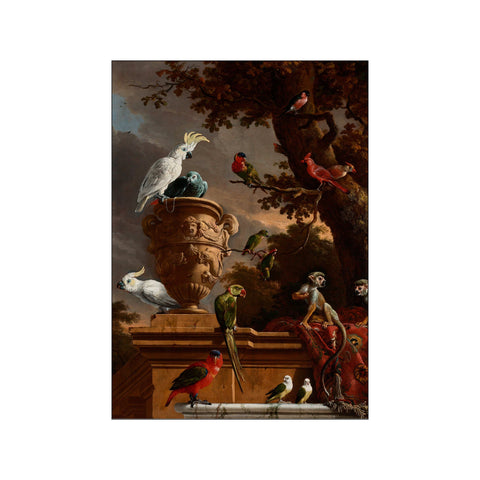 Melchior de Hondecoeter - Die Menagerie