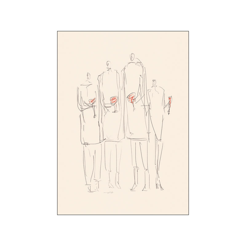 Red Wine — Art print by Mie & Him from Poster & Frame
