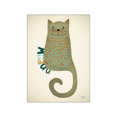 Miiauu — Art print by Michelle Carlslund - Kids from Poster & Frame