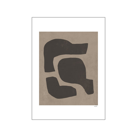 Compound I — Dark — Art print by Moe Made It from Poster & Frame