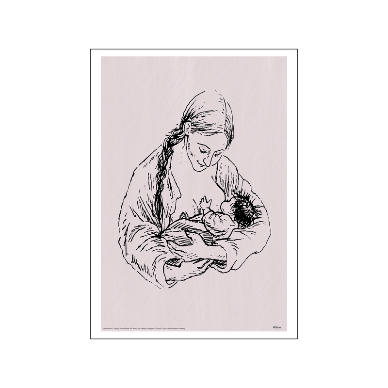 Mom - Ronja The Robbers Daughter — Art print by Astrid Lindgren from Poster & Frame