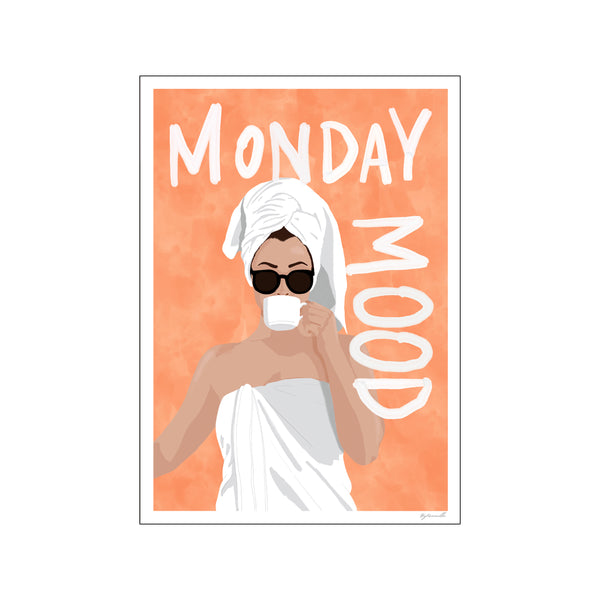 Monday Mood — Art print by ByKammille from Poster & Frame