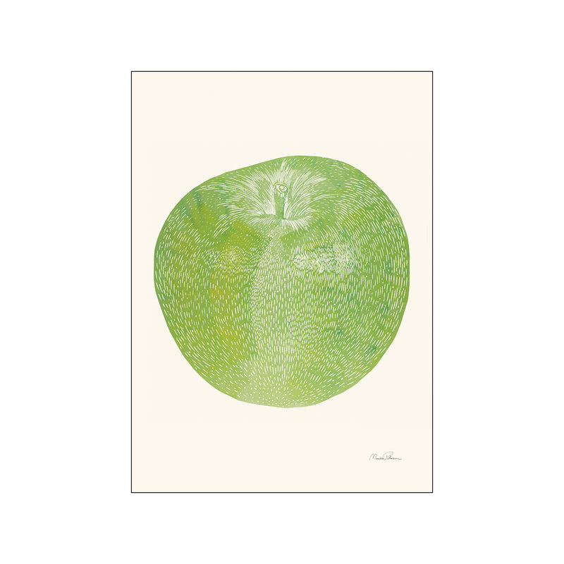 Green Apple — Art print by Monika Petersen Art Prints from Poster & Frame