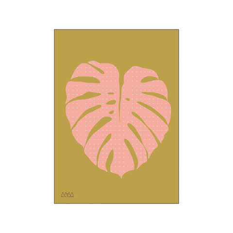 Monstera Pistachio — Art print by Studio MAM from Poster & Frame