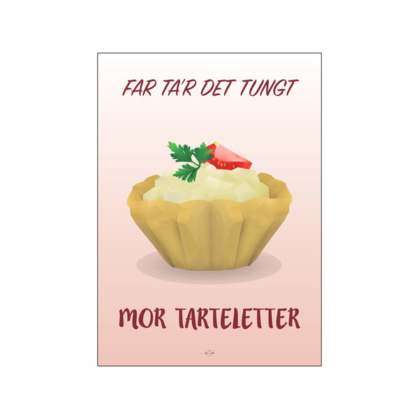 Mor tarteletter — Art print by Citatplakat from Poster & Frame