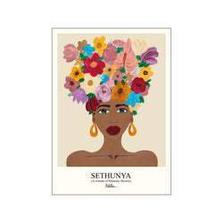 Sethunya - warm — Art print by Morais Artworks from Poster & Frame