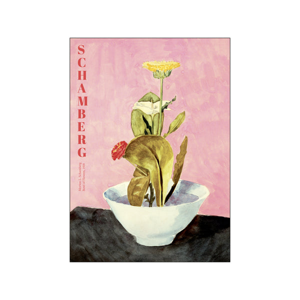 Bowl of Flowers — Art print by Permild & Rosengreen x Morton L. Schamberg from Poster & Frame