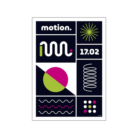 Motion — Art print by Pincely from Poster & Frame
