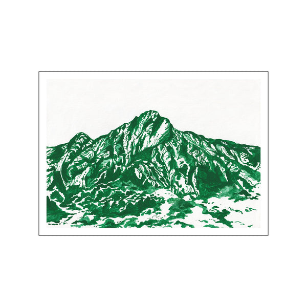 Mount Jade — Art print by The Poster Club x Jaron Su from Poster & Frame