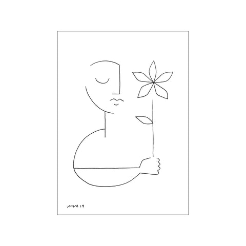 My Own Flower — Art print by Augusto B. M. from Poster & Frame