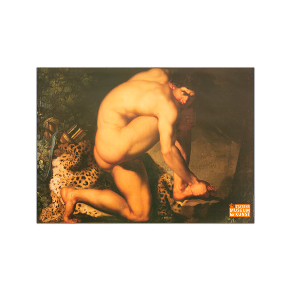 The Wounded Philoctetes — Art print by N. A. Abildgaard from Poster & Frame