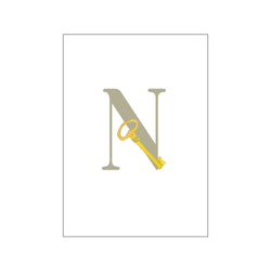N-Nøgle — Art print by Tiny Goods from Poster & Frame