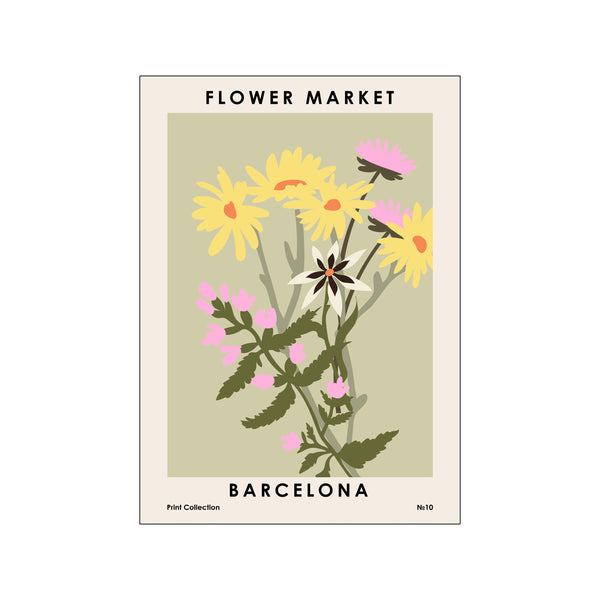 Flower Market Barcelona No.10 — Art print by NKTN from Poster & Frame