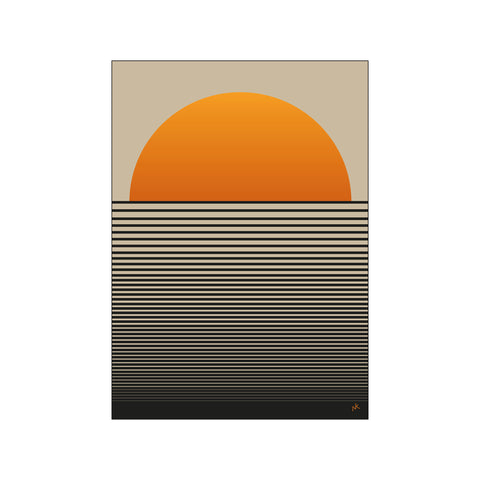 Sunset — Art print by Nanna Klich from Poster & Frame