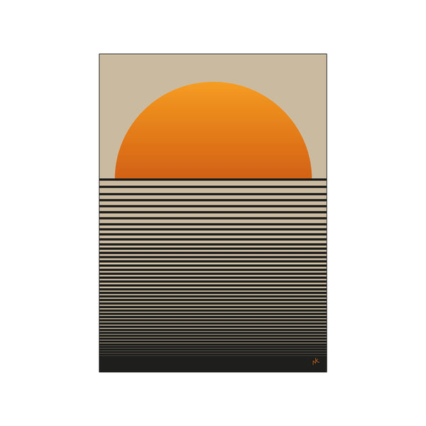 Sunset — Art print by Nanna Klich from Poster & Frame