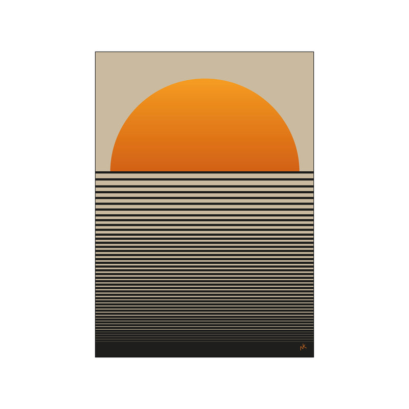 Sunset — Art print by Nanna Klich from Poster & Frame