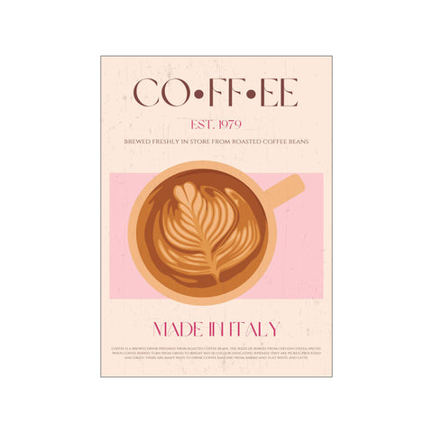 Coffee — Art print by Nazma Khokhar from Poster & Frame