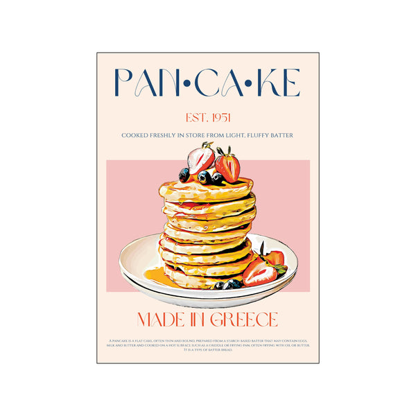 Pancake — Art print by Nazma Khokhar from Poster & Frame