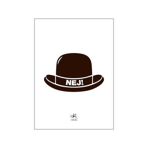 Nej hat — Art print by Kasia Lilja from Poster & Frame