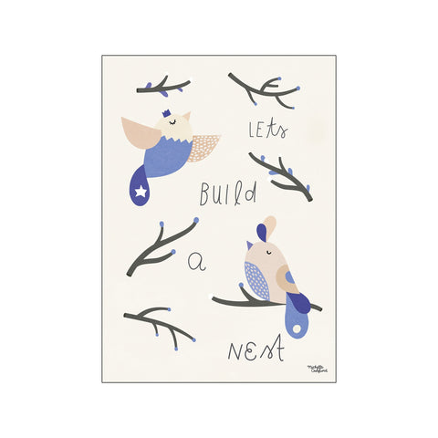 Nest — Art print by Michelle Carlslund - Kids from Poster & Frame