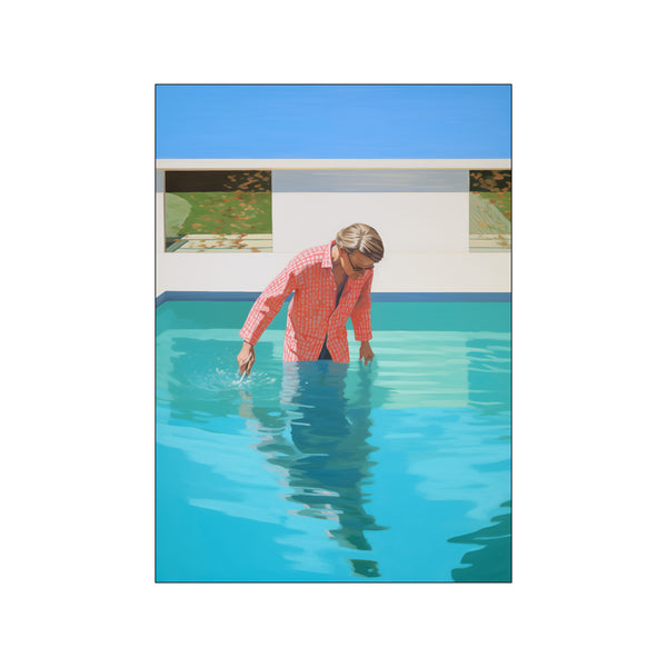 Poolside Mirth — Art print by Neuraland from Poster & Frame