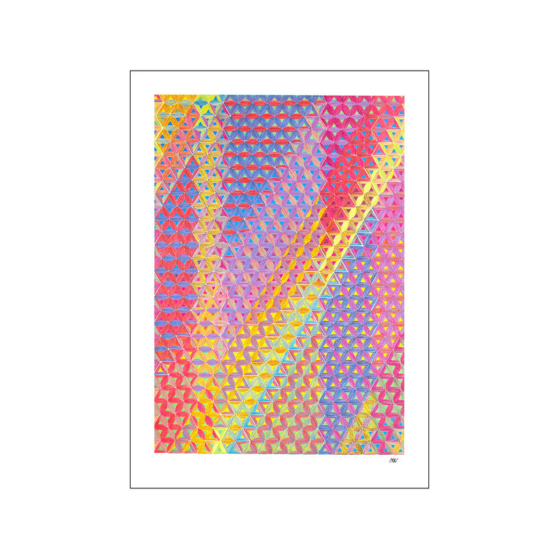 Gul — Art print by Niels Nedergaard from Poster & Frame