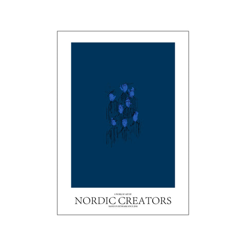 I'm Blue — Art print by Nordic Creator from Poster & Frame