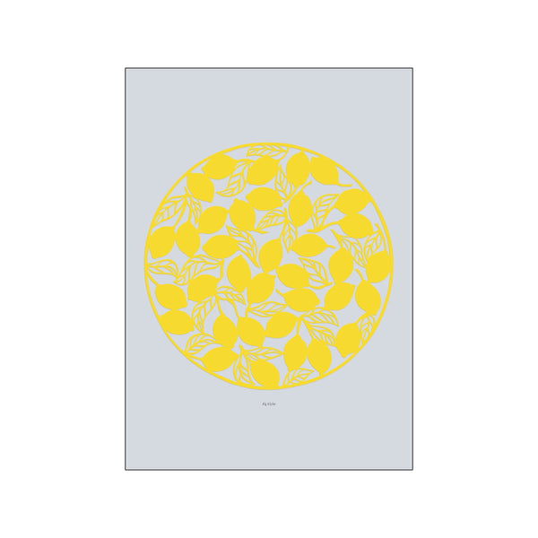 Lemons 01 — Art print by Nordic Papercuts from Poster & Frame