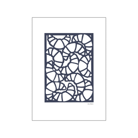 Bluesquare — Art print by Nordic Papercuts from Poster & Frame