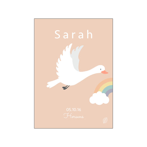 Swan thriving, personal — Art print by Nordic Simply from Poster & Frame