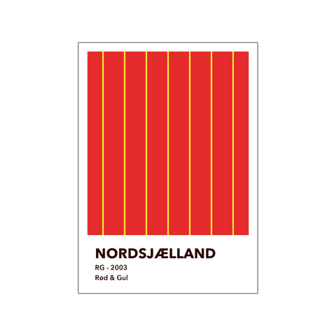 NORDSJÆLLAND - RØD & GUL