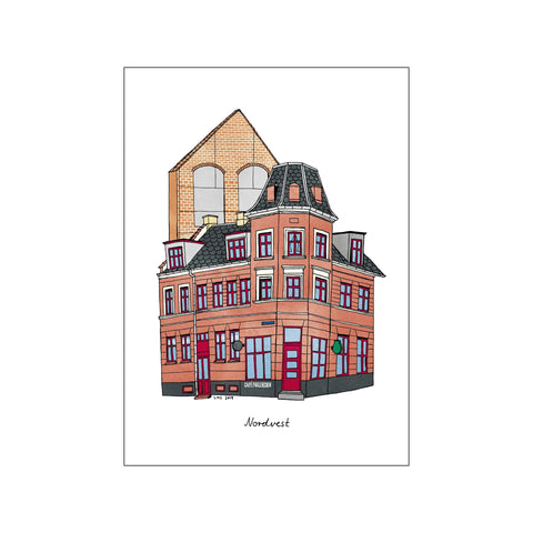 Nordvest — Art print by Line Malling Schmidt from Poster & Frame