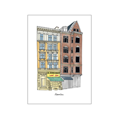 Nørrebro — Art print by Line Malling Schmidt from Poster & Frame